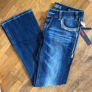 NWT Rock & Roll denim size 28x34 low rise bootcut